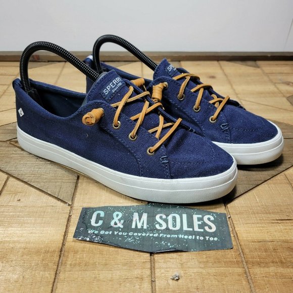 Sperry Shoes - Sperry Crest Vibe Sneaker Navy STS98642 Womens Navy Size 8.5M Preowned EUC